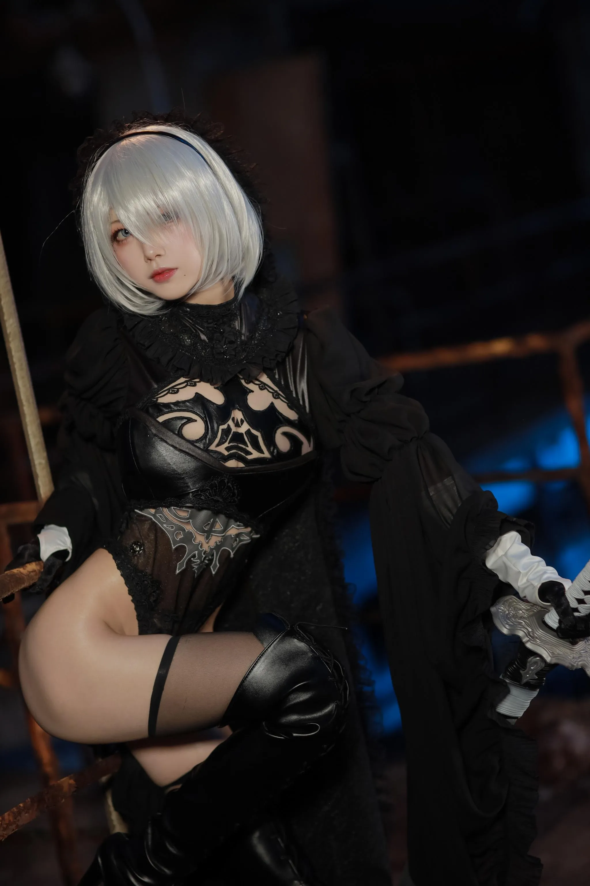 水淼Aqua – NO.39 -黑白2b [55P]插图3